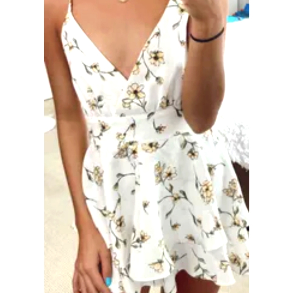 Forever 21 Floral Romper
